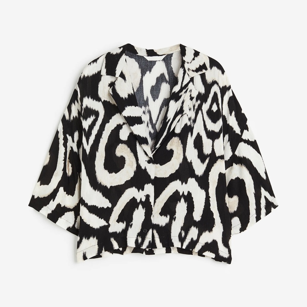 H&M Oversized Resort Shirt